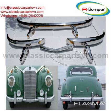 Mercedes Adenauer W186 300, 300b and 300c bumpers