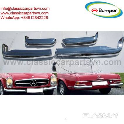 Mercedes Pagode W113 bumpers 1963