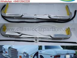 Mercedes W108 W109 EU Style Bumpers With Rubber