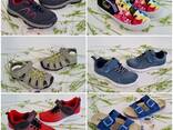 Mix of children's shoes