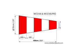 WIND CONE WCS100 FOR WINDSOCKS ON RUNWAY &amp; AIRSTRIPS (1 1 FREE)